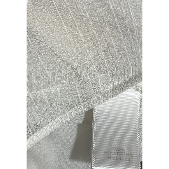 BANANA REPUBLIC‎ Top Flutter Sleeve Blouse Sheer White Women Small 4 Romantic - Picture 4 of 4